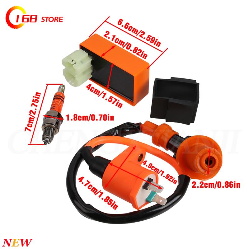 Suitable for GY6 50cc 125cc 15 - đánh giá và giá Motorcycle Spark Plug