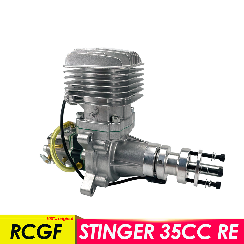 Brand RCGF Stinger 35CC RE Eng - đánh giá và giá Motorcycle Cylinder