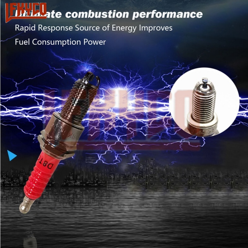 1/2/3/4PCS 3 Electrodes D8TC S - đánh giá và giá Motorcycle Spark Plug