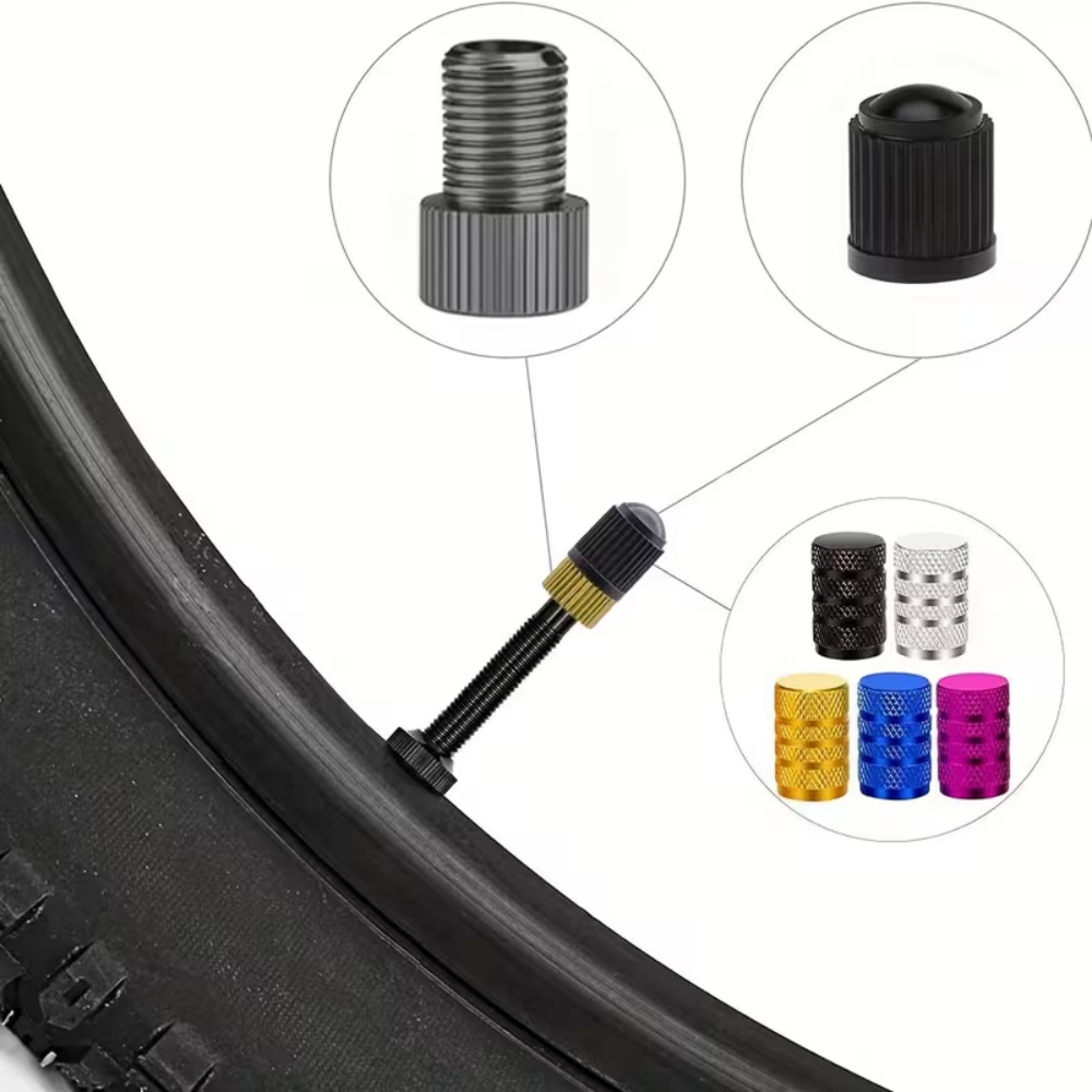 20-Piece Valve Stem Cap Set, A - đánh giá và giá Motorcycle Valve Cover
