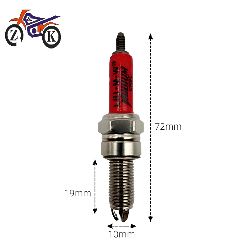 1PCS CR8E 3-Electrode EFI Moto - đánh giá và giá Motorcycle Spark Plug