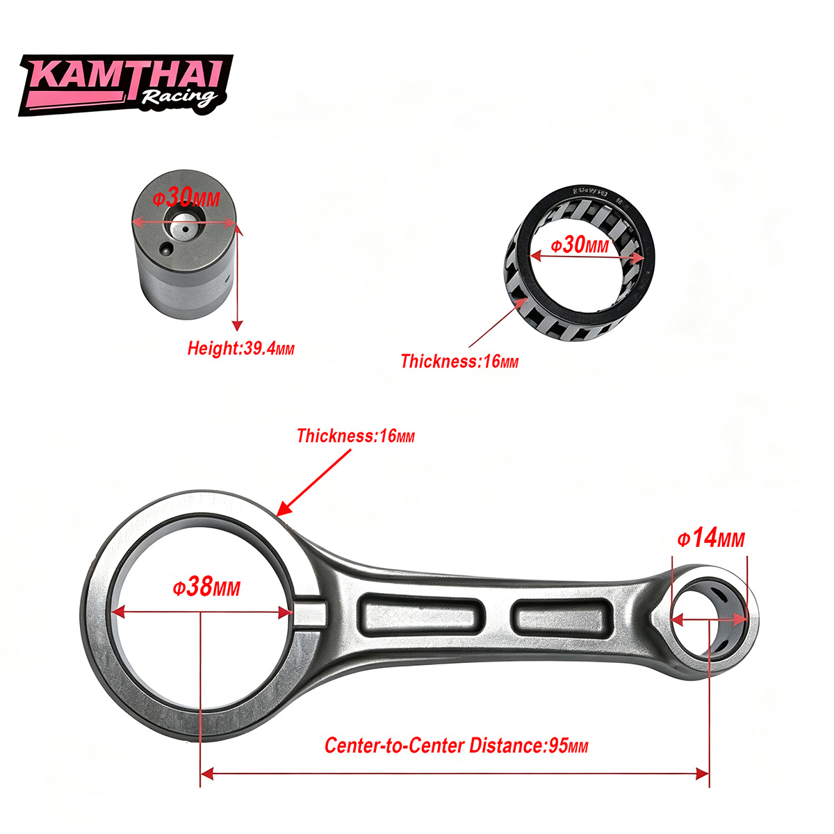 KAMTHAI CNC Machined Crankshaf - đánh giá và giá Motorcycle Crankshaft